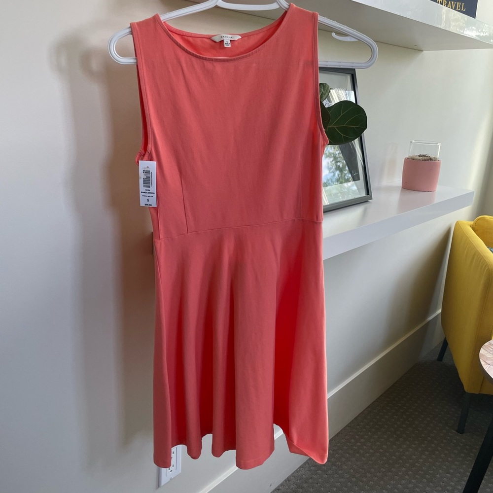 Aritzia Coral Casual Sun Day Dress